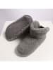 Kaiser Naturfellprodukte Kapcie "Kim" w kolorze szarym