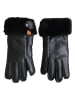 Kaiser Naturfellprodukte Lammfell-Handschuhe "Lady" in Schwarz