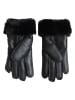 Kaiser Naturfellprodukte Lammfell-Handschuhe "Lady" in Schwarz