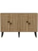 Evila Sideboard "Ahart" lichtbruin - (B)120 x (H)80 x (D)30 cm