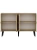 Evila Sideboard "Ahart" in Hellbraun - (B)120 x (H)80 x (T)30 cm