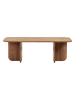 Evila Salontafel "Akira" bruin - (B)120 x (H)41 x (D)60 cm
