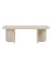 Evila Salontafel "Akira" beige - (B)120 x (H)41 x (D)60 cm