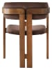Evila Esszimmerstuhl in Braun/ Hellbraun - (B)58 x (H)76 x (T)49 cm