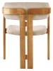 Evila Esszimmerstuhl in Beige/ Hellbraun - (B)58 x (H)76 x (T)49 cm