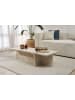 Evila Couchtisch "Harbor" in Beige - (B)120 x (H)30 x (T)45 cm