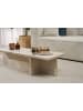 Evila Salontafel "Harbor" beige - (B)120 x (H)30 x (D)45 cm
