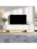 Evila TV-meubel wit - (B)180 cm - (H)44,6 cm - (D)30 cm