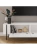 Evila TV-meubel "Herman" wit - (B)160 x (H)45,6 x (D)31,4 cm
