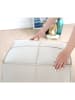Evila Poef beige - (B)52 cm - (H)44 cm - (D)52 cm
