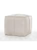 Evila Pouf in Beige - (B)52 cm - (H)44 cm - (T)52 cm