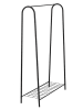 Evila Kledingrek "Igor" zwart - (B)144 x (H)89 x (D)36 cm