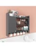 Evila Küchenregal "Knerr" in Anthrazit - (B)85 x (H)65 x (T)15 cm