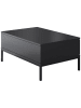 Evila Couchtisch "Lord" in Anthrazit/ Schwarz - (B)90 x (H)40 x (T)60 cm
