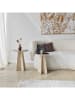 Evila 2er-Set: Beistelltische "Luna" in Beige