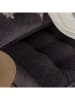 Evila Slaapbank "Mocca" antraciet - (B)65 x (H)78 x (D)78 cm