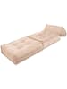 Evila Schlafsessel "Mocca" in Beige - (B)65 x (H)78 x (T)78 cm