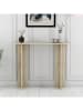 Evila Kaptafel "Modena" beige - (B)105 x (H)85 x (D)30 cm