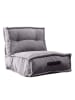 Evila Fauteuil "Omi" grijs - (B)60 x (H)62 x (D)60 cm