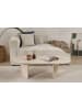 Evila Salontafel beige - (B)130 cm - (H)40 cm - (D)65 cm