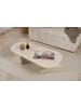 Evila Salontafel beige - (B)130 cm - (H)40 cm - (D)65 cm