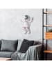 Evila Wanddecoratie "Astronaut" wit - (B)35 x (H)47 x (D)10 cm