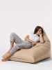 Evila Worek "Pyramid" w kolorze beżowym do siedzenia - 90 x 145 cm