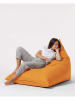 Evila Sitzsack "Pyramid" in Orange - (B)90 x (T)145 cm