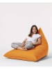 Evila Sitzsack "Pyramid" in Orange - (B)90 x (T)145 cm