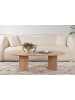 Evila Salontafel "Sable" lichtbruin - (B)119 x (H)39,8 x (D)60 cm