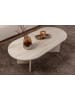 Evila Salontafel "Sable" beige - (B)119 x (H)39,8 x (D)60 cm