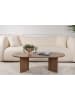 Evila Couchtisch ''Sable'' in Braun - (B)119 x (H)39,8 x (T)60 cm