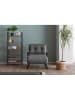 Evila Schlafsessel "Sandro" in Grau - (B)78 x (H)69 x (T)50 cm