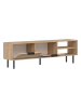 Evila TV-meubel beige - (B)150 cm - (H)45 cm - (D)30 cm
