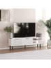 Evila TV-meubel wit - (B)150 cm - (H)45 cm - (D)30 cm