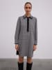 BGN Kleid in Schwarz/ Grau
