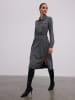 BGN Kleid in Schwarz/ Grau
