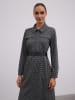 BGN Kleid in Schwarz/ Grau