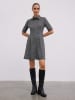 BGN Kleid in Schwarz/ Grau