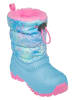 Playshoes Winterstiefel in Pink/ Hellblau