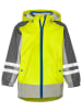 Playshoes Regenjacke 3in1 in Gelb/ Grau