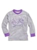 Playshoes Pyjama in Lila/ Grau
