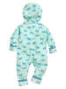 Playshoes Fleece-Overall in Türkis