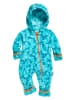 Playshoes Fleece-Overall in Hellblau