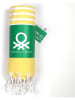 Benetton Fouta geel - (L)165 x (B)80 cm