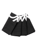 Benetton 4-delige set: placemats zwart/wit - (L)45 x (B)30 cm