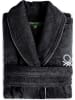 Benetton Bademantel in Schwarz