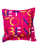 Benetton Kussen roze - (L)40 x (B)40 cm