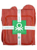 Benetton 3-delige keukentextielset rood