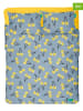 Benetton 4tlg. Bettwäsche-Set in Hellblau/ Gelb